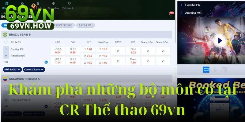 Sảnh CR Thể Thao 69vn – Thế Giới Cá Cược Năng Động 2025 3 Sảnh CR Thể Thao 69vn – Thế Giới Cá Cược Năng Động 2025