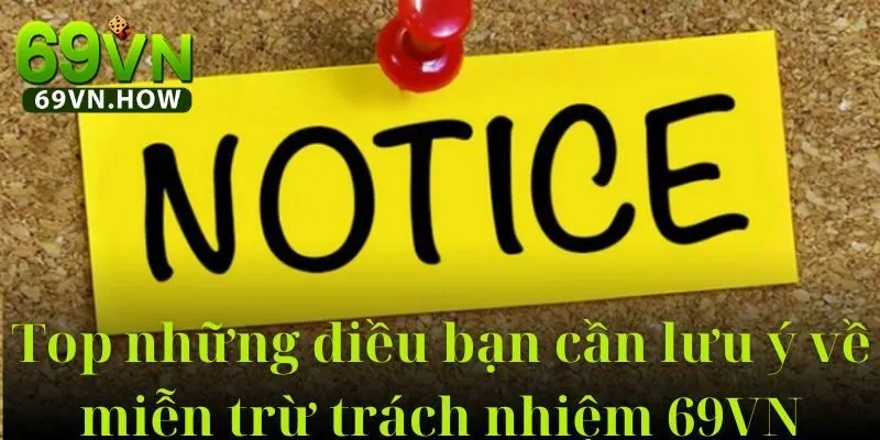 Miễn trừ trách nhiệm 4 Miễn trừ trách nhiệm